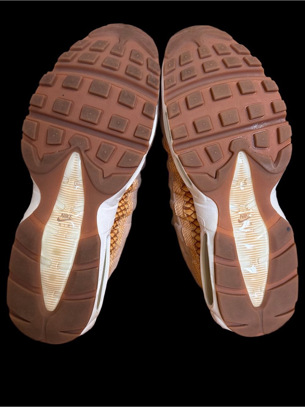 Nike Men's Air Max 95 in Vachetta Tan and Brown size 10.5 - Picture 9 of 15